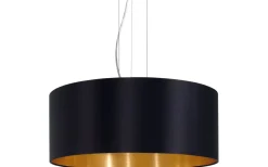 Maserlo Taklampa 53cm Svart/Guld