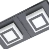 Masiano Tak/Vägglampa 25cm LED 3000K 6,6W Svart
