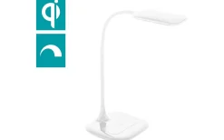 Masserie Skrivbordslampa 39cm QI-laddare LED 4000K 3,4W Vit
