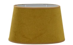 Matrix Oval Lampskärm 20cm Mustard