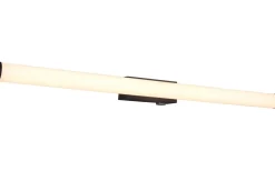 Mattimo H2O LED Vägglampa 80cm matt svart IP44