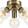 Mazzo Plafond 21cm 5L Antikmässing