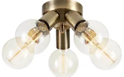 Mazzo Plafond 21cm 5L Antikmässing