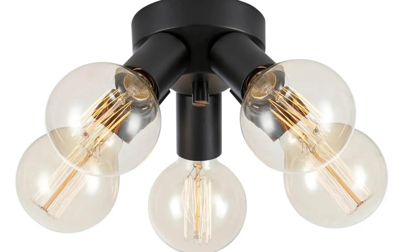 Mazzo Plafond 21cm 5L Svart