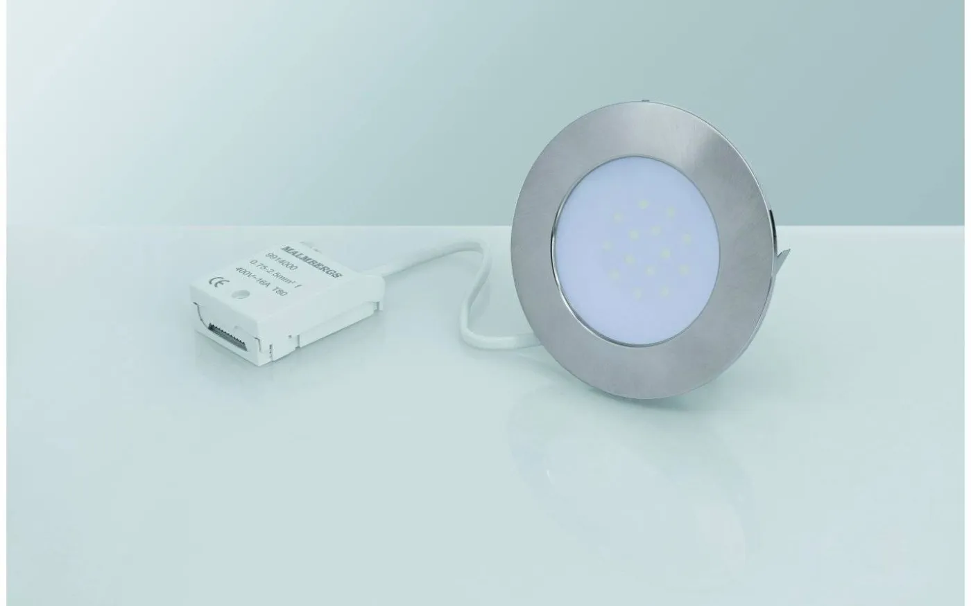 MD-232 Downlight 3000K 10W Satin 230V IP44