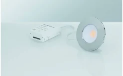 MD-231 Downlight 3000K 3x5W, Krom 230V IP44, 3-Pack