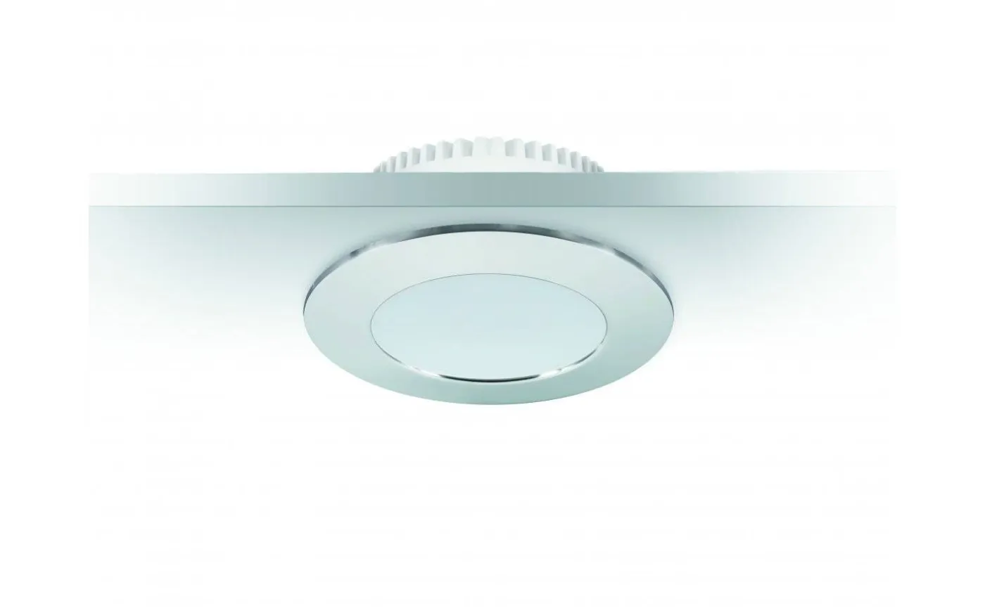 MD-232 Downlight 3000K 3x10W, Krom 230V IP44 3-Pack
