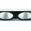MD-251 Downlight 3000K 2x10W Vit/Svart 230V IP21