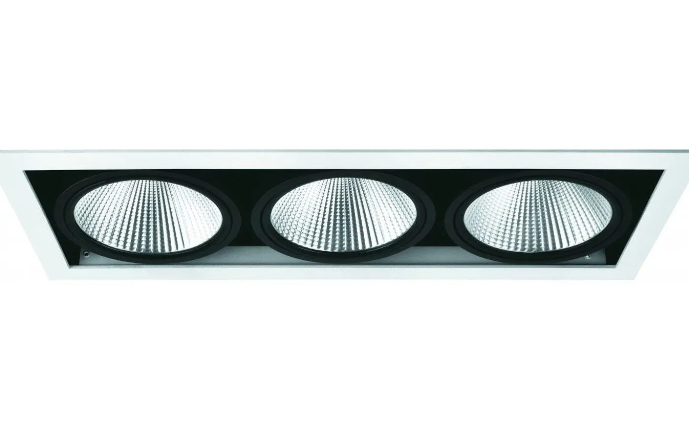 MD-251 Downlight 3000K 3x10W Vit/Svart 230V IP21
