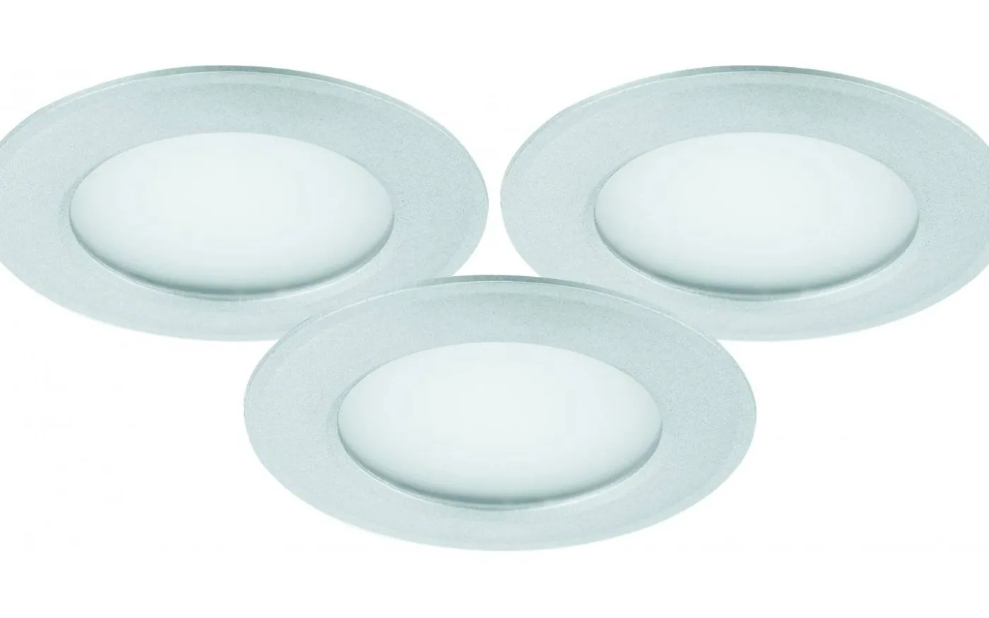 MD-209 Downlightset 2700K 3x4W Satin 230V IP21