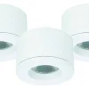 MD-29 Downlightset 2700K 3x1,6W Vit 230V IP44