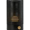 Mesh Uppladdningsbar Lykta 20cm LED 2700K Svart/Mässing
