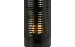 Mesh Uppladdningsbar Lykta 20cm LED 2700K Svart/Mässing