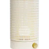 Mesh Uppladdningsbar Lykta 20cm LED 2700K Vit/Mässing