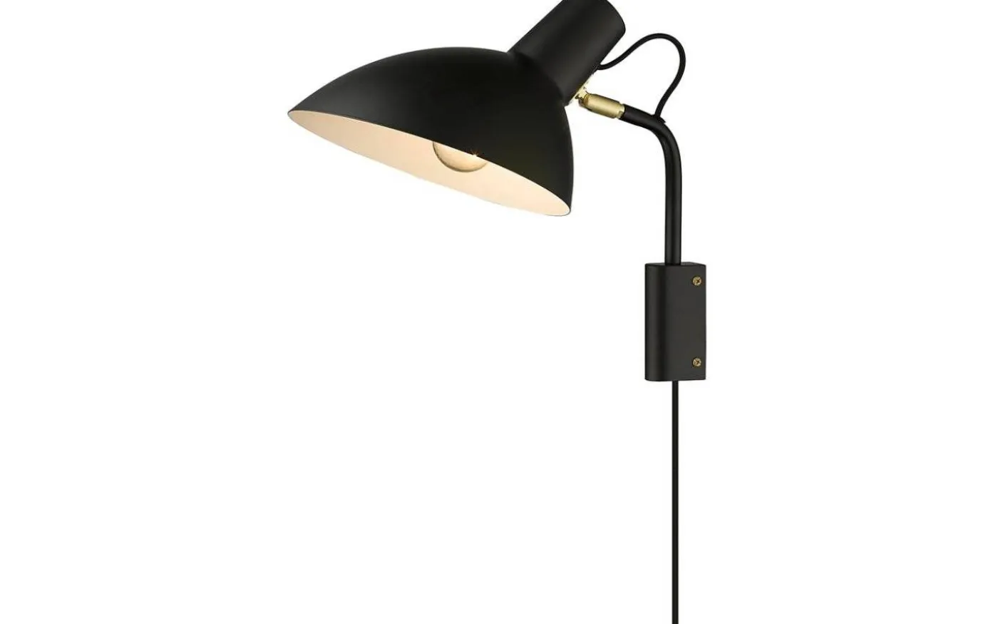 Metropole Vägglampa Svart