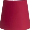 Mia Lampskärm Ø24cm Sammet Klarröd