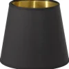 Mia Lampskärm Metallinsida Ø17cm Svart/Guld