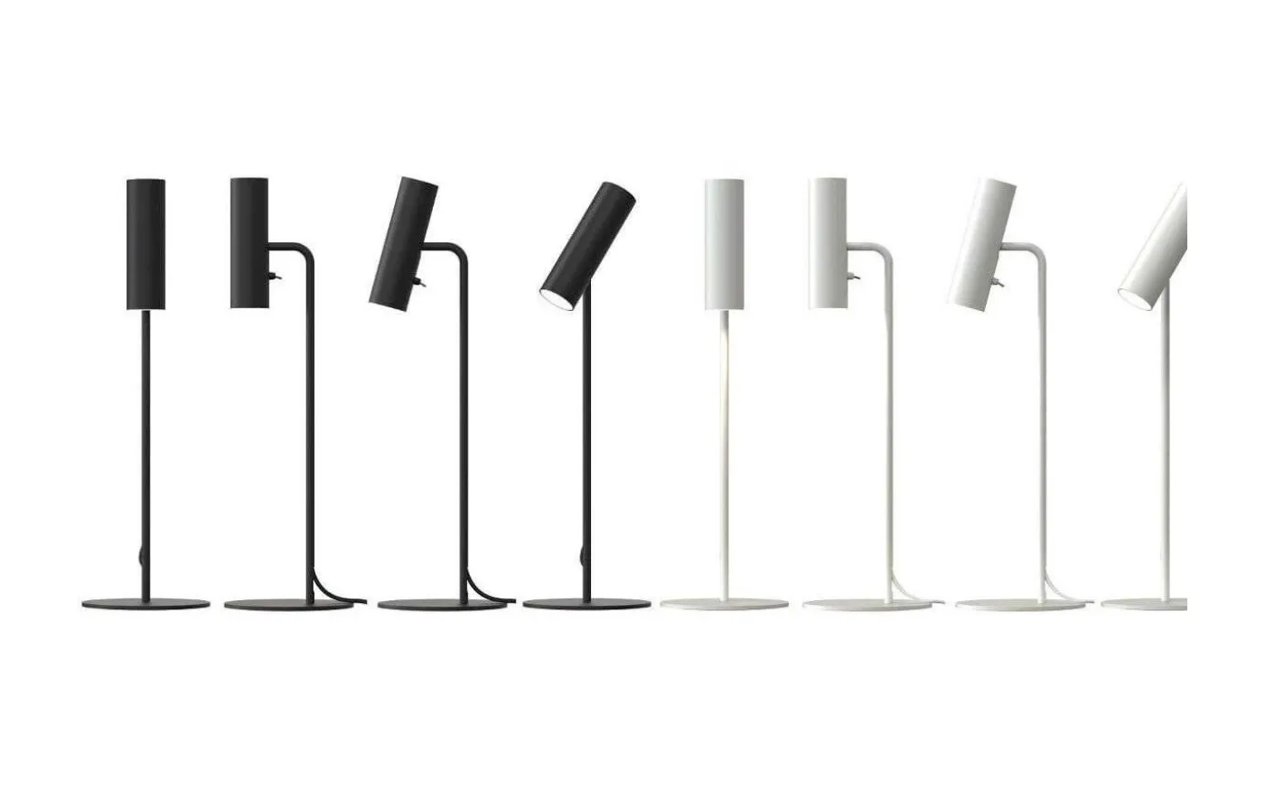 Mib 6 Bordslampa 66cm Vit