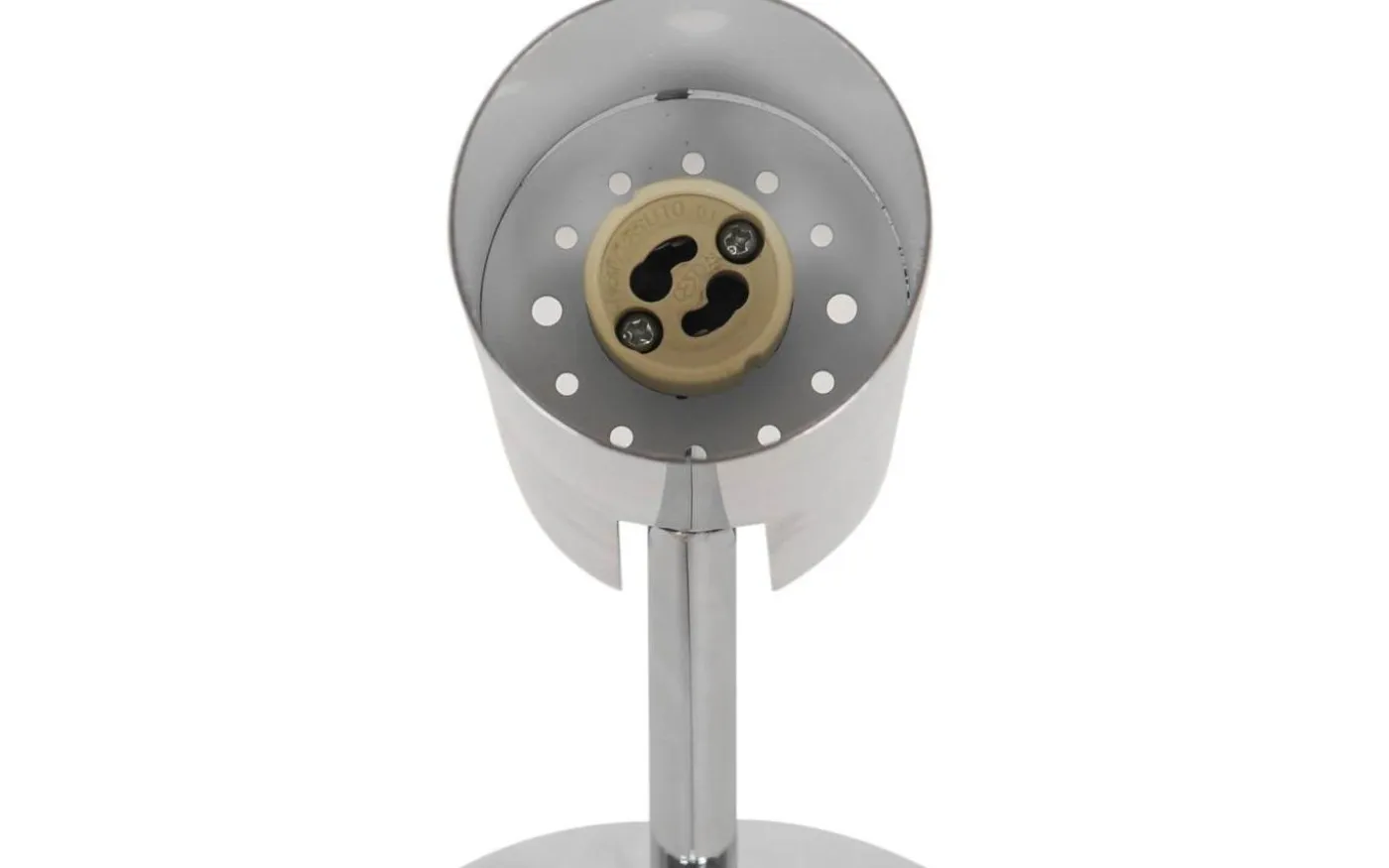 MIB Vägglampa Krom