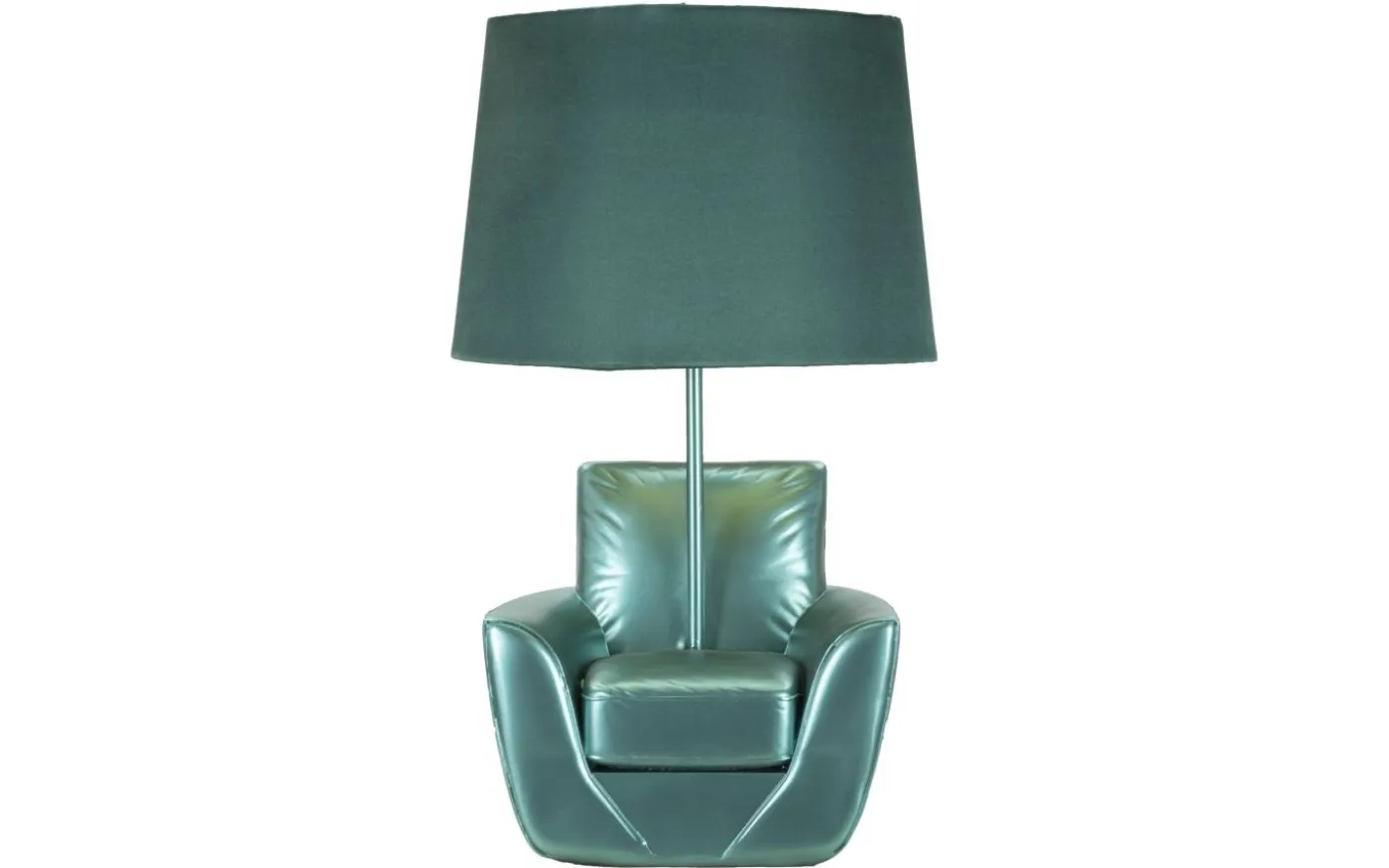 Midcentury Bordslampa 43cm Turkos