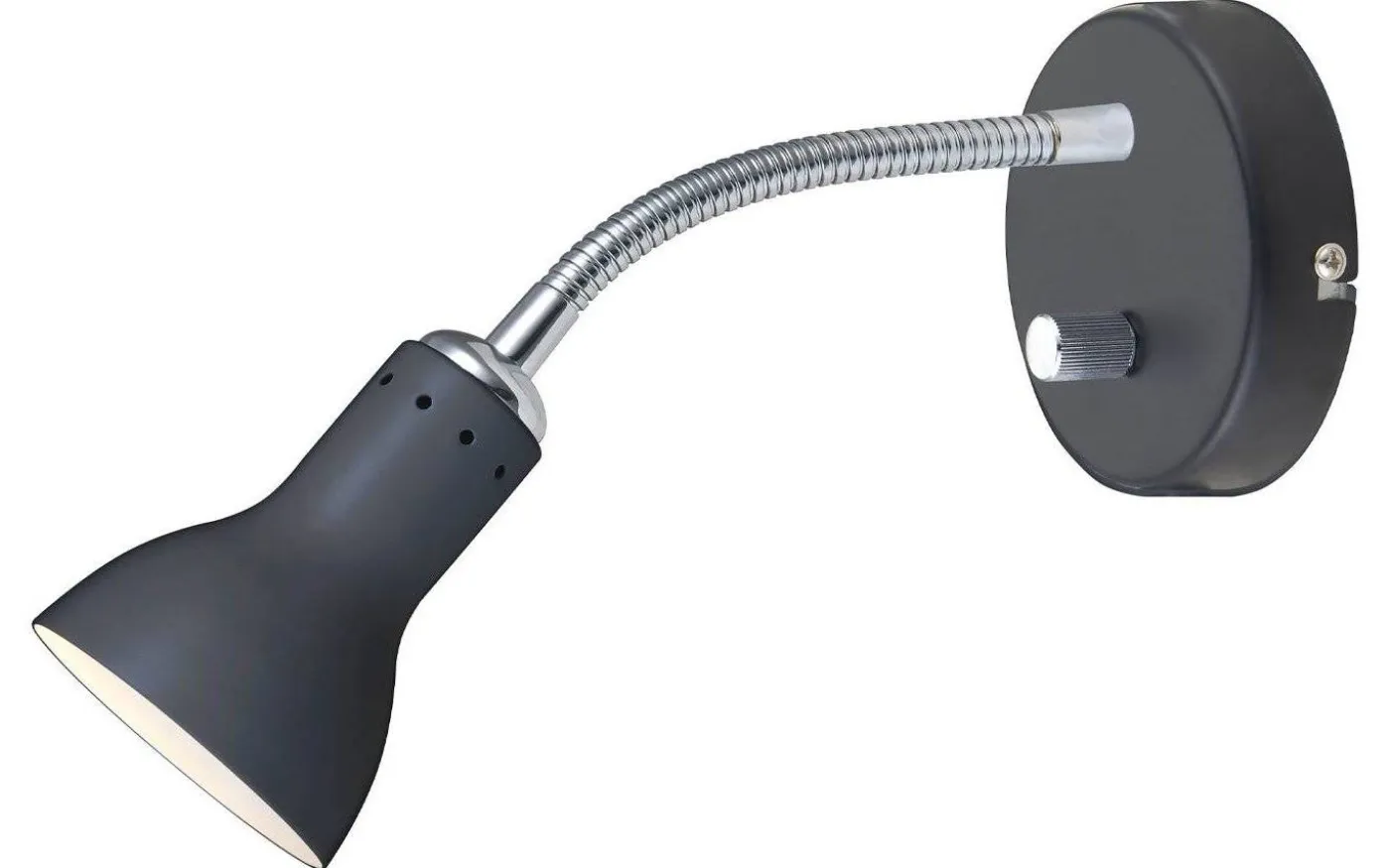 Mikado Vägglampa Svart