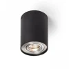 Milano I Takspotlight 9,5cm Svart/Aluminium