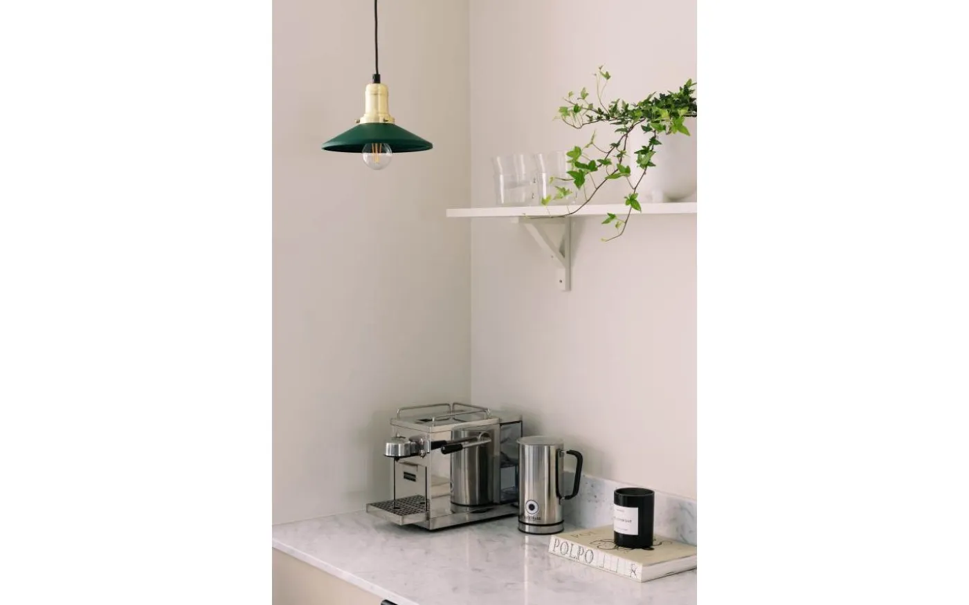 Mini Disc Fönsterlampa 22cm Grön