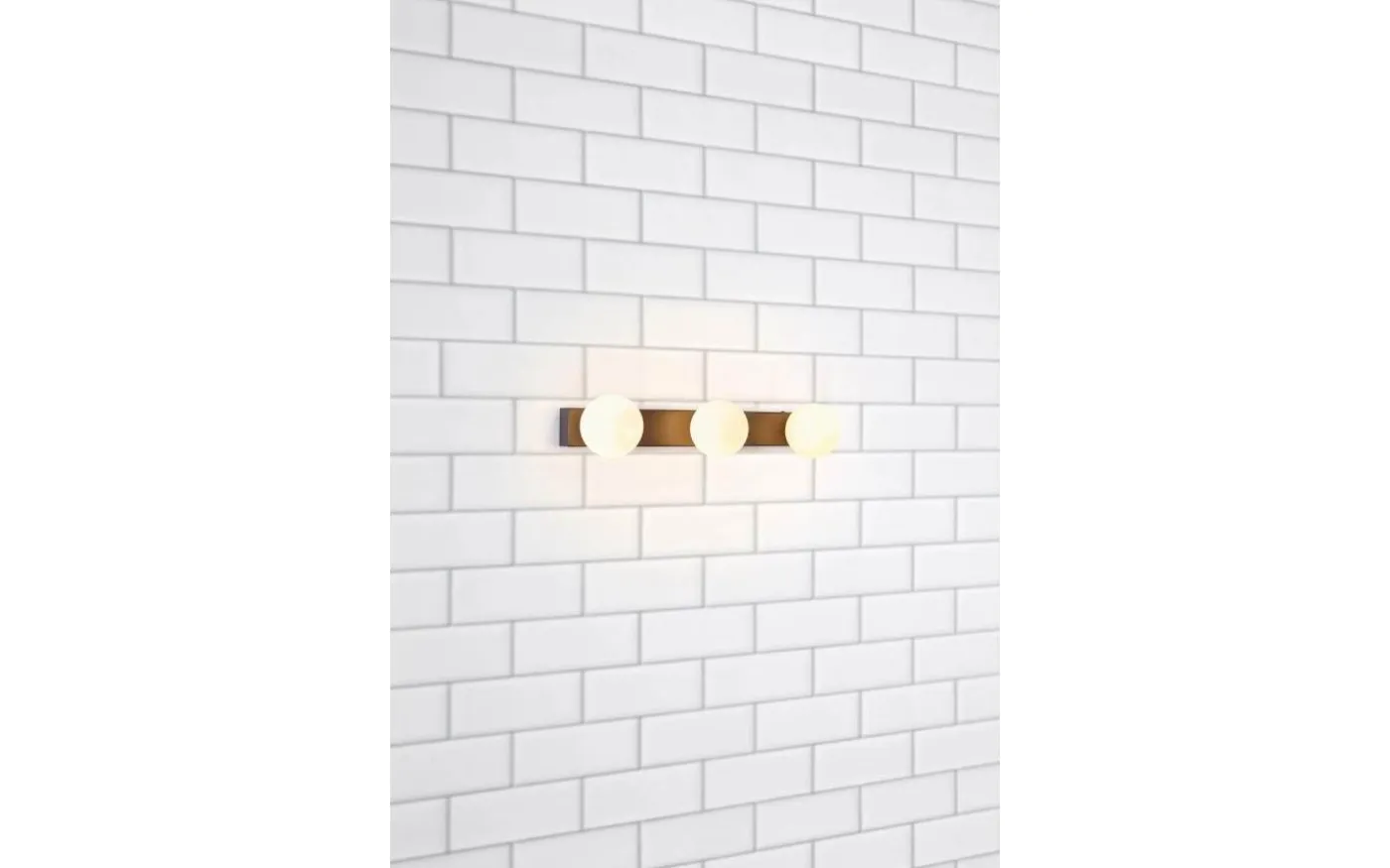 Mini Svart Badrumslampa IP44