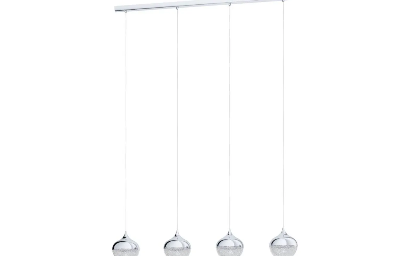 Mioglia Taklampa 98cm Krom