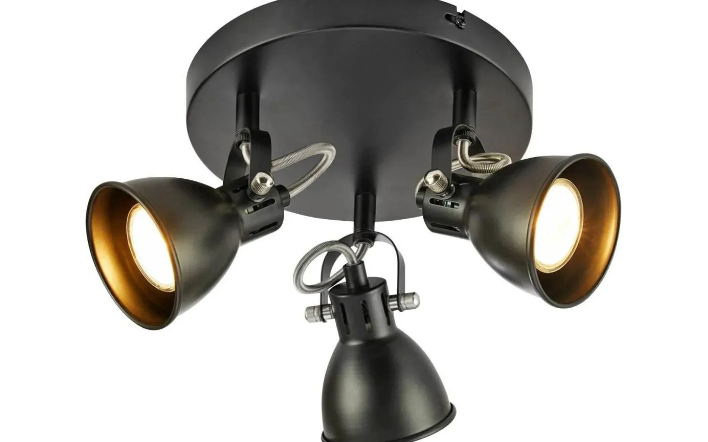Mion Takspotlight 30cm Svart