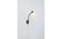 Mira Vägglampa Vit/Svart