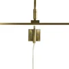 Miro Tavelbelysning 41cm LED 5W 3000K Antikmässing