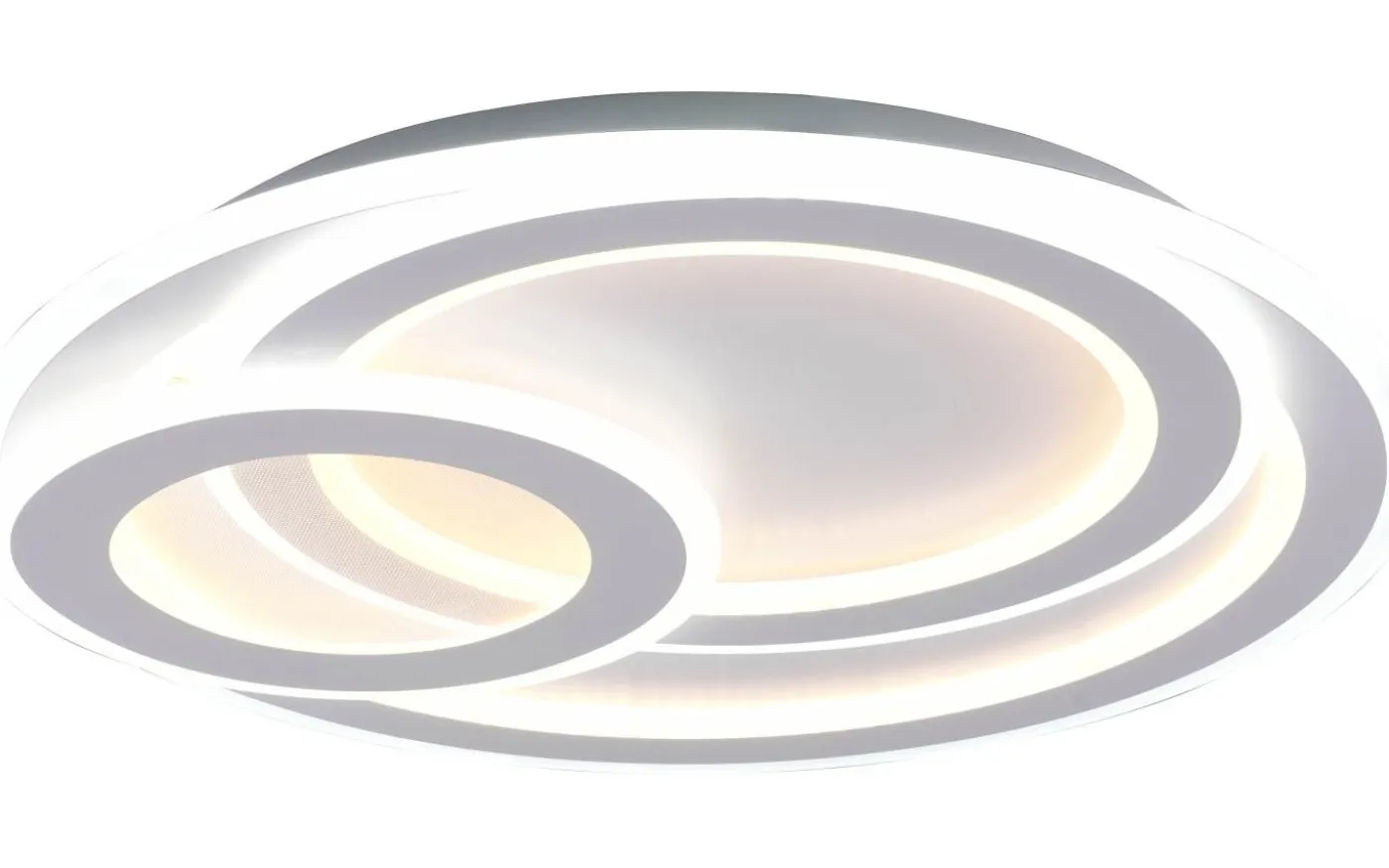 Mita Plafond LED 51cm rund mattvit