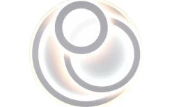 Mita Plafond LED 51cm rund mattvit