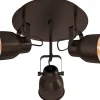 Mitchley Takspotlight Rund 50cm 3L Brun