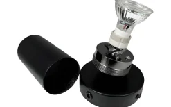 Modern Takspotlight/Vägglampa Svart
