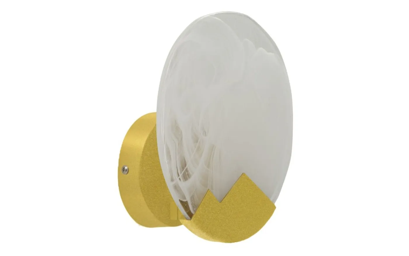 Moderno Vägglampa Månen 20cm Guld