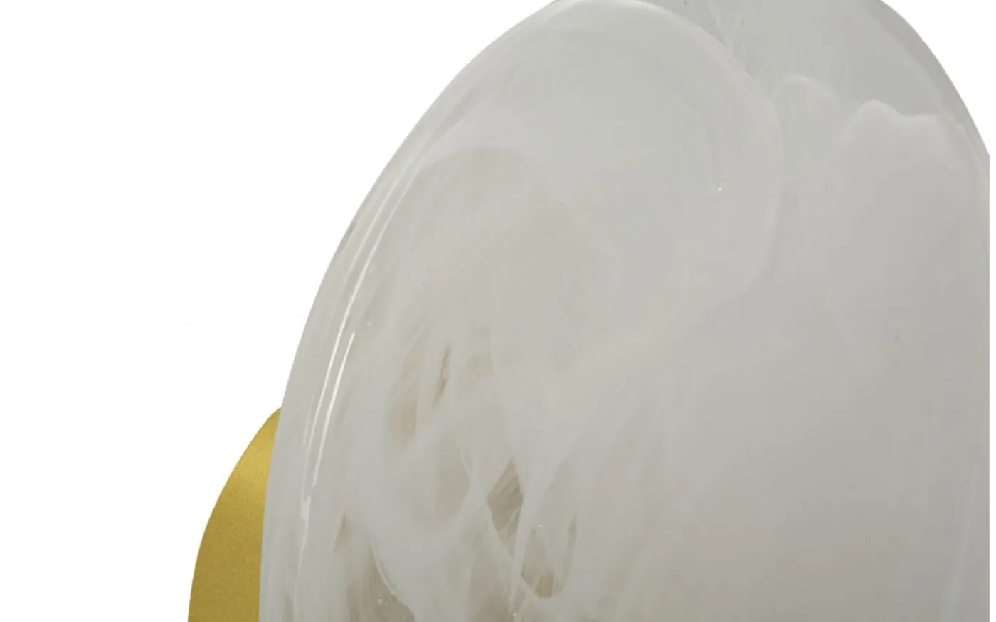 Moderno Vägglampa Månen 20cm Guld