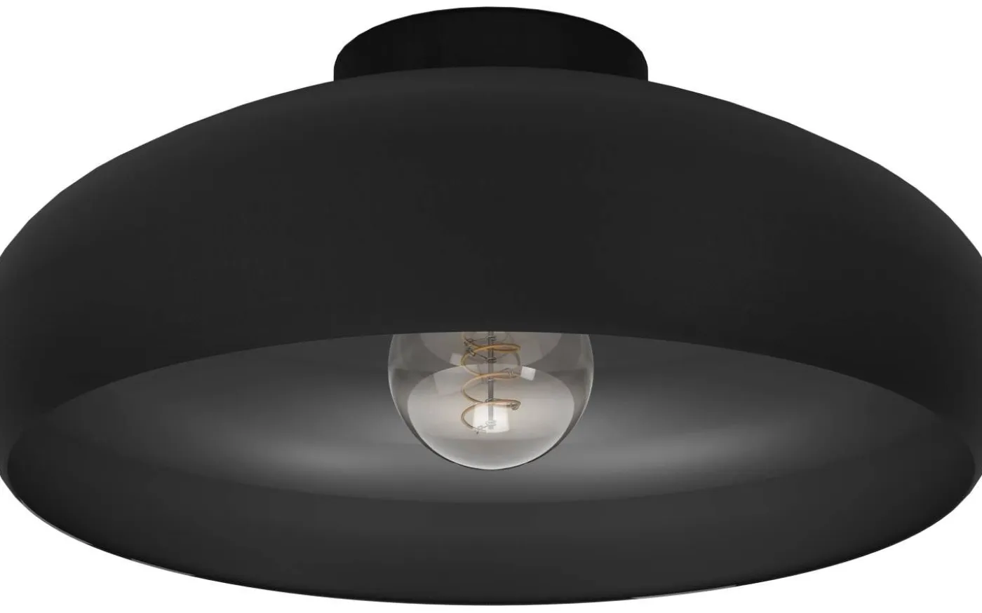 Mogano Plafond 40cm Svart