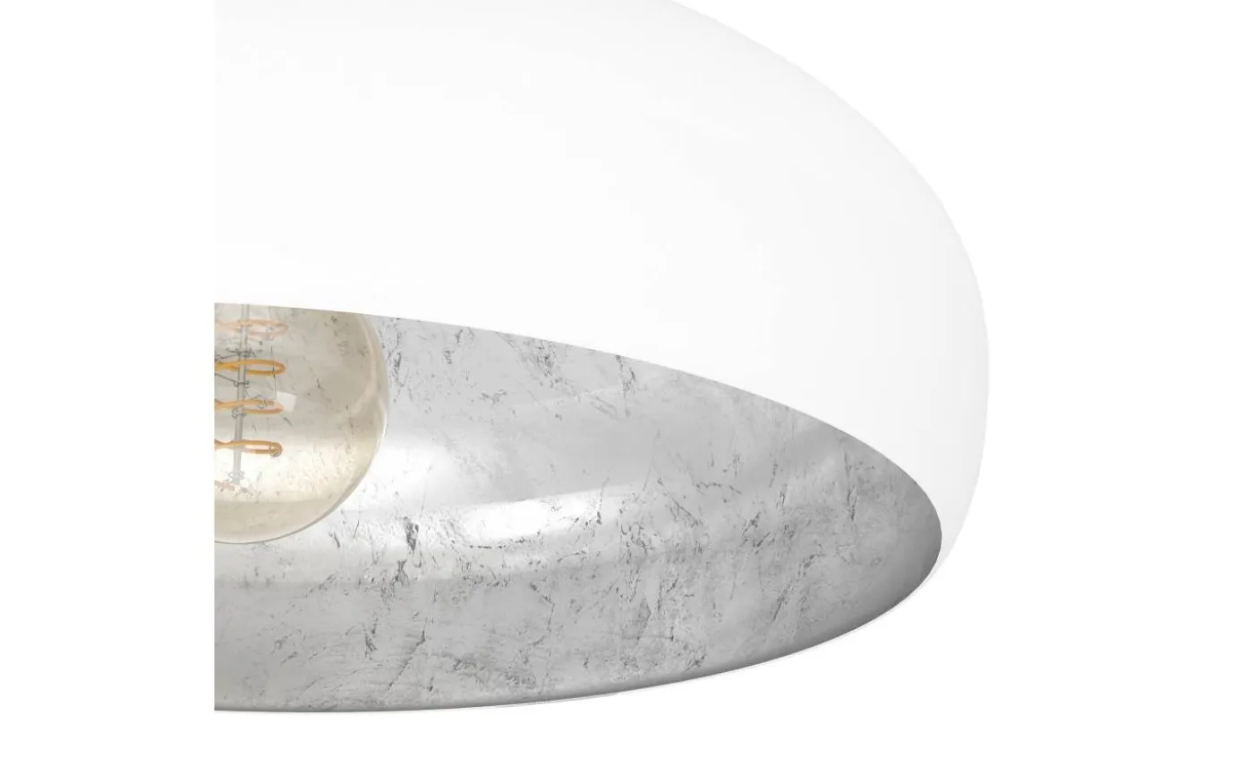 Mogano Plafond Ø40cm Vit