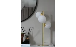 Molekyl Bordslampa 46cm Mässing/Opal
