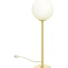 Molekyl Bordslampa 1L 43cm Mässing/Opal
