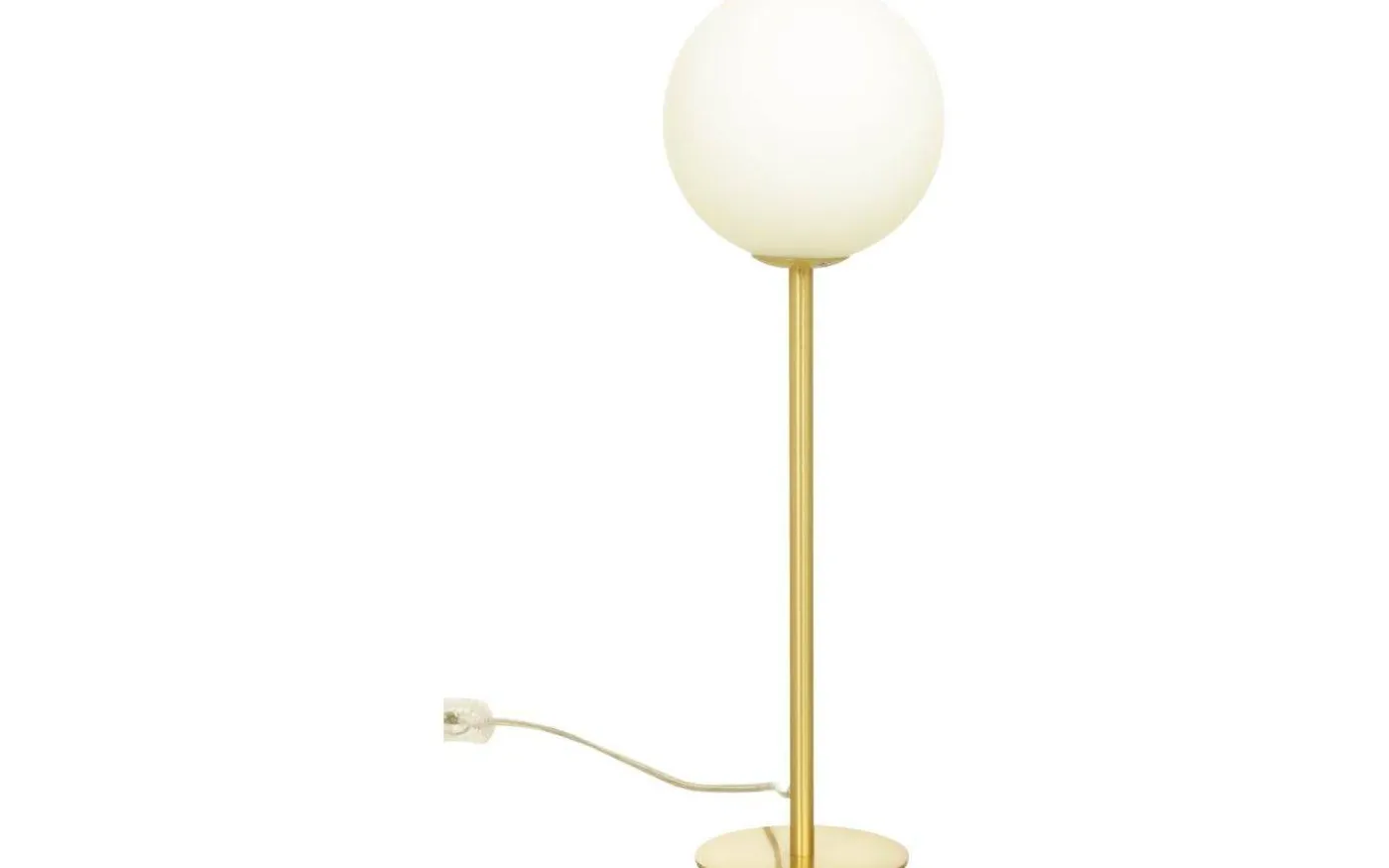 Molekyl Bordslampa 1L 43cm Mässing/Opal