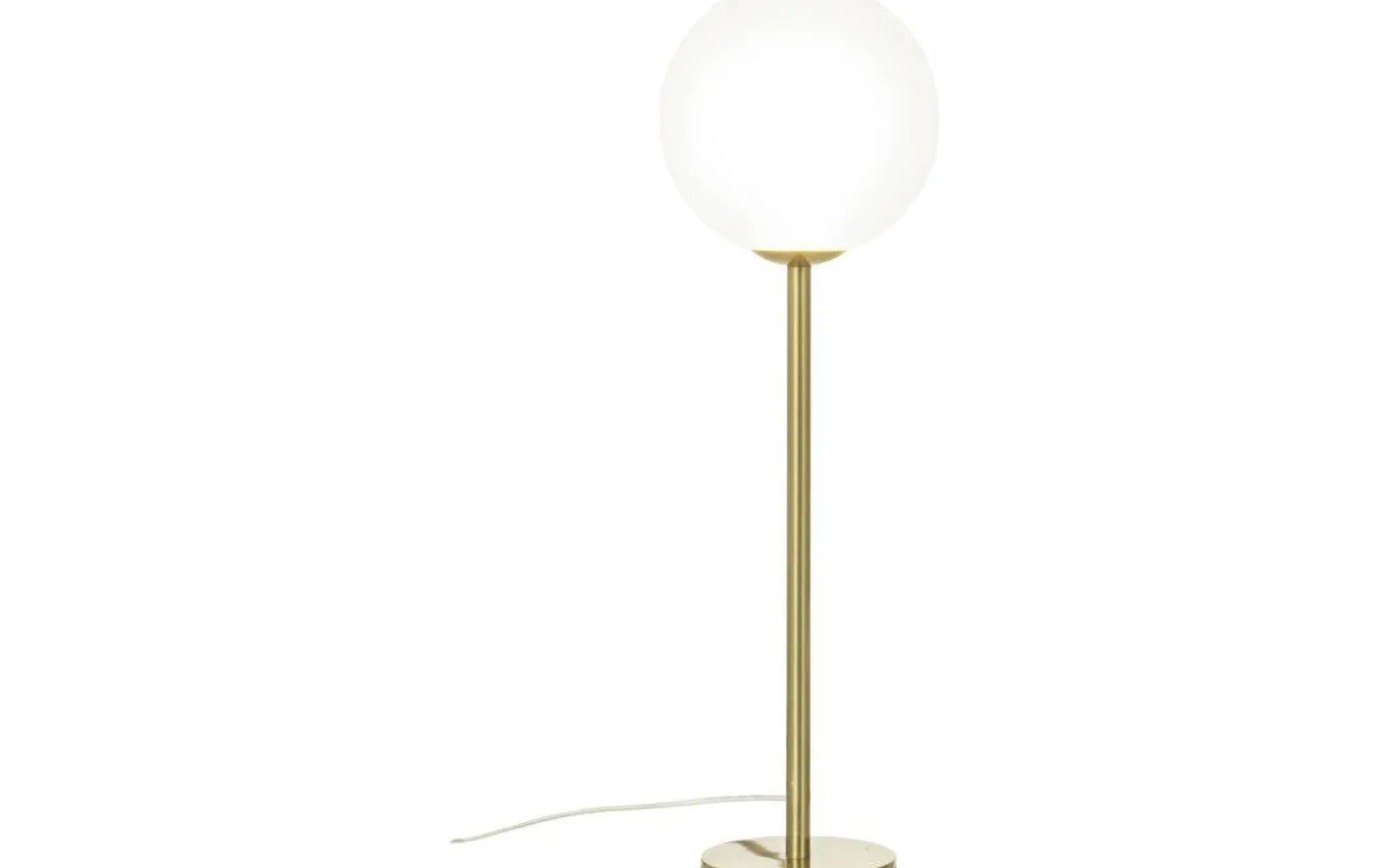 Molekyl Bordslampa 1L 43cm Mässing/Opal