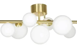 Molekyl Plafond 58cm Mässing/Vit