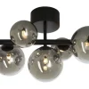 Molekyl Plafond 58cm Svart/Rök