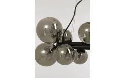 Molekyl Taklampa 50cm 10L Svart/Rök