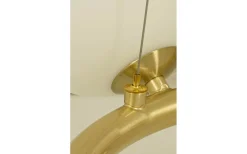 Molekyl Taklampa 50cm Matt Mässing/Opalvit