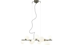 Molekyl Taklampa 85cm Tenn/Vit