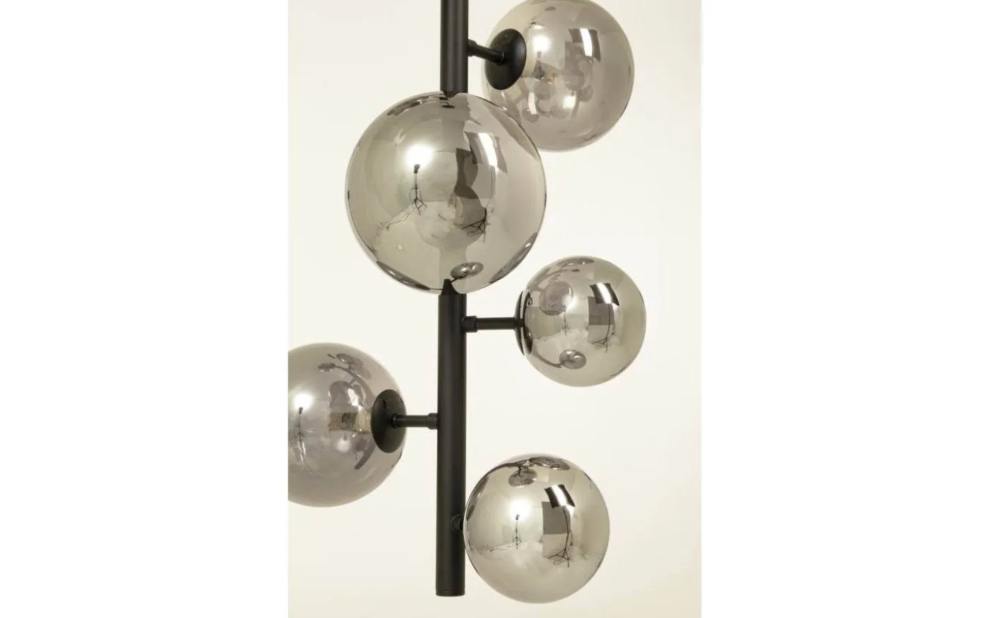 Molekyl Taklampa 7L 58cm Svart